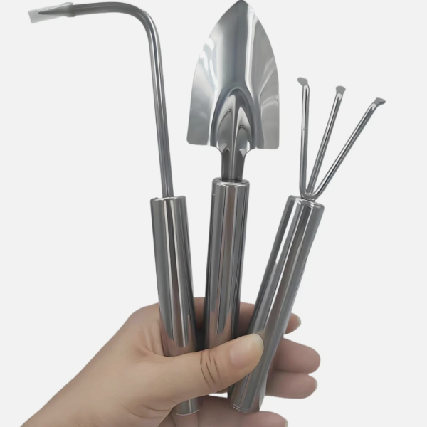3 Pcs Stainless Steel Mini Garden Tools Set