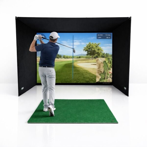 SimBox Golf Simulator Enclosure – 7 sizes available